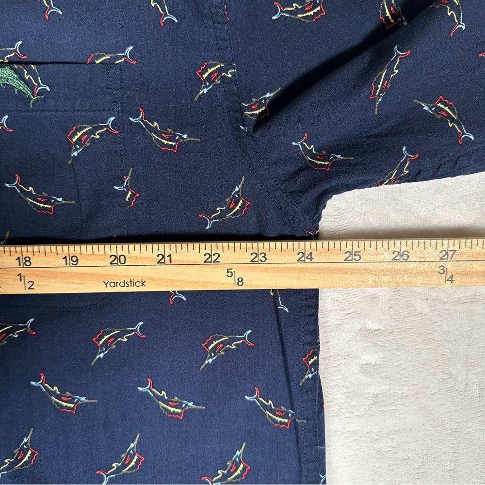 Tommy Bahama Men Button Down Shirt Size XL Long Sleeve 100% Cotton Embroidered - Picture 12 of 16